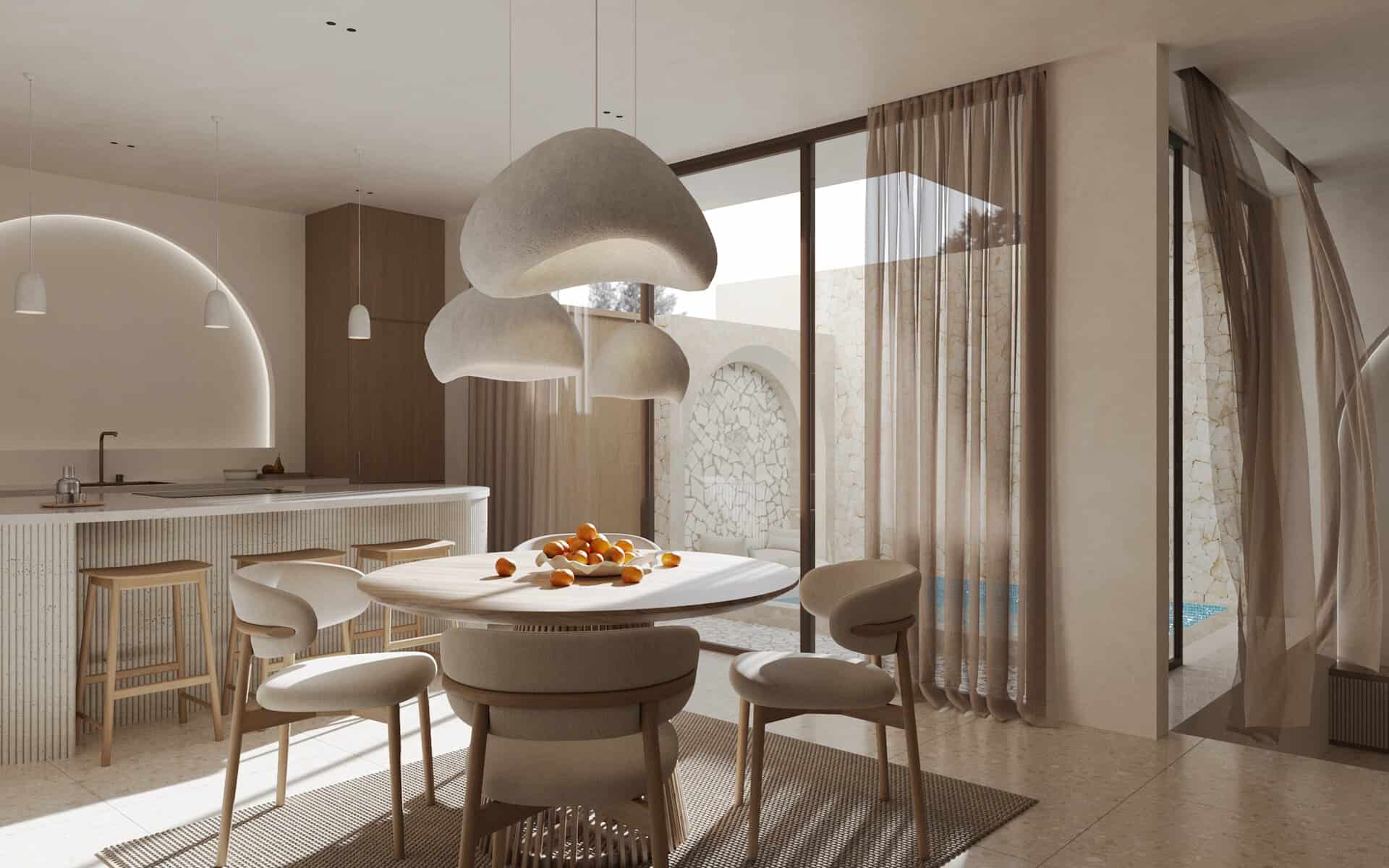 STUNNING 2 BEDROOM VILLA WITH ROOFTOP POOL FOR SALE LEASEHOLD IN BATU BOLONG BE-1057 